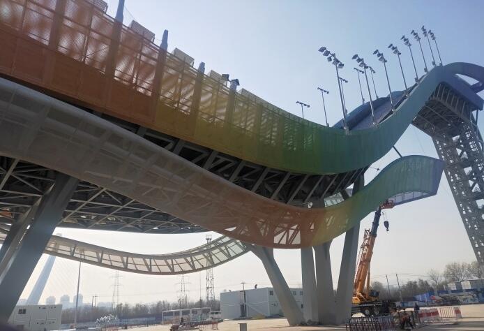 호품산동 | 혜민 이장 스포츠 밧줄그물이 베이징 동계올림픽 수도강철스키점프대에 올랐다