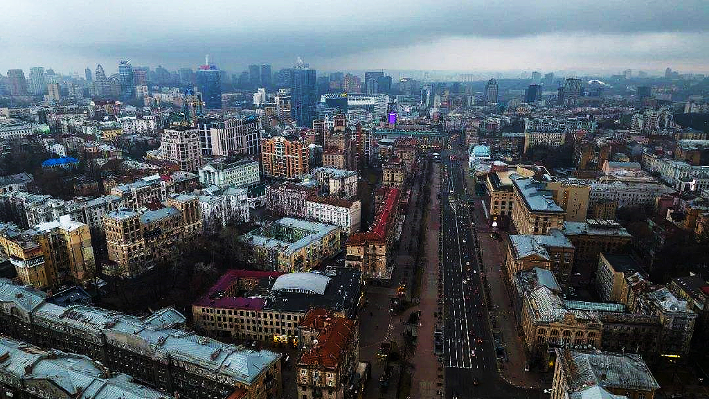 乌克兰 新闻特写 中国留学生镜头下的基辅
