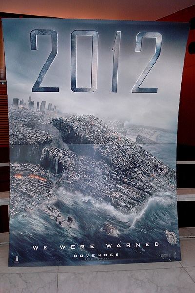 灾难片《2012》公布新海报 11月13日上映_中