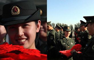 中国最美十大女兵图片 01_200910091650349351900.jpg