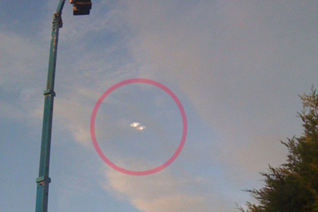 英国出现UFO"飞碟"
