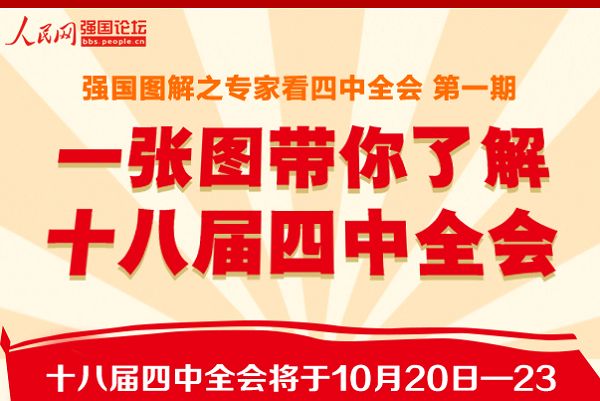强国图解:一张图带你了解十八届四中全会