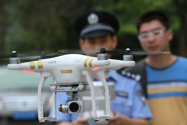 福建顺昌：无人机警务技能进警营