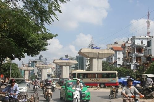 越南河内在建的城铁 采用中国标准（组图）