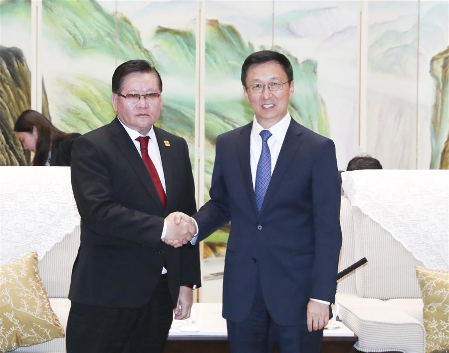 CHINA-CHONGQING-HAN ZHENG-MONGOLIA-DEPUTY PM-MEETING (CN) 