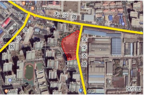 青岛金华支路14号地块项目规划方案公示 拟建商住区