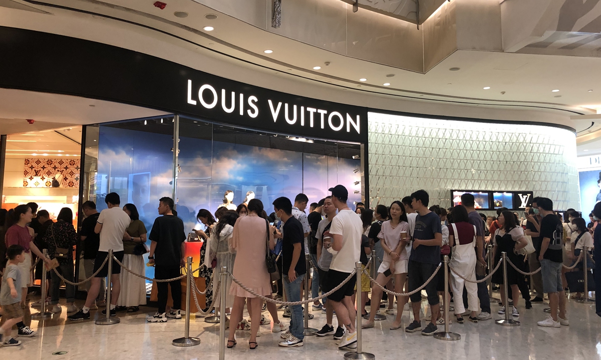 Louis Vuitton Shanghai Pudong Store in Shanghai, China