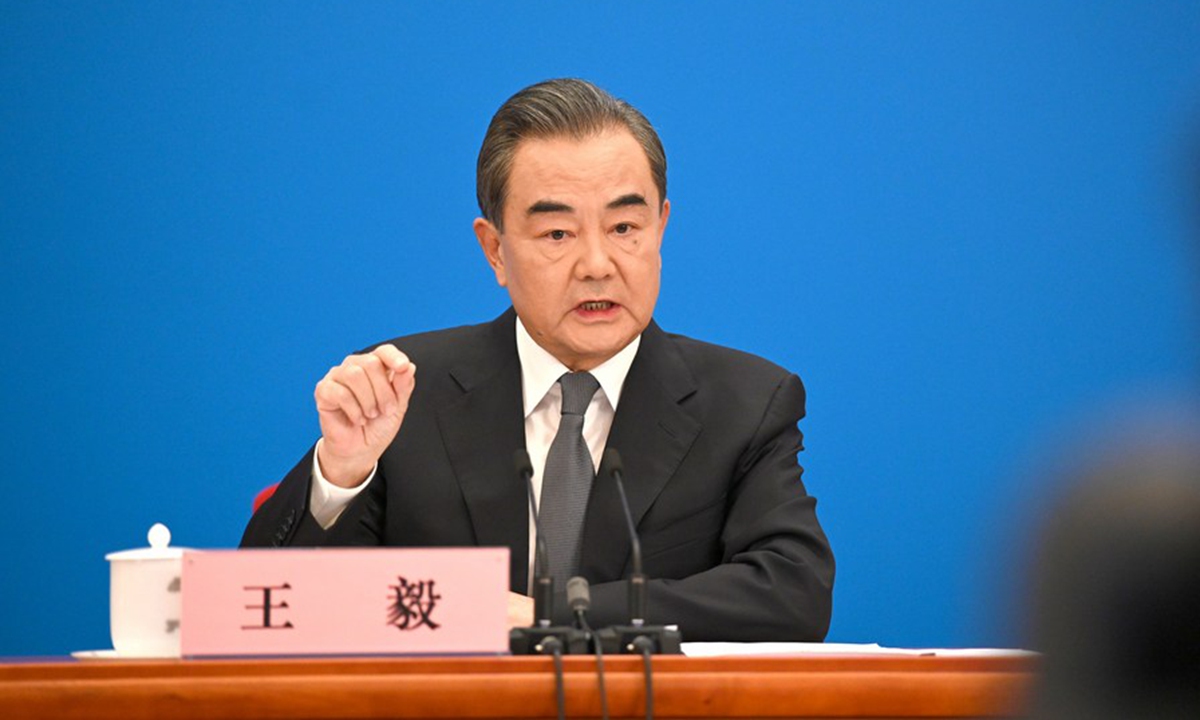 Chinese State Councilor and Foreign Minister Wang Yi. Photo: Xinhua
