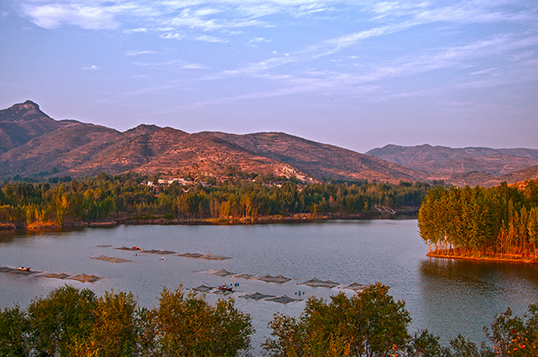 作品简介                           拍摄于长清县武庄水库
