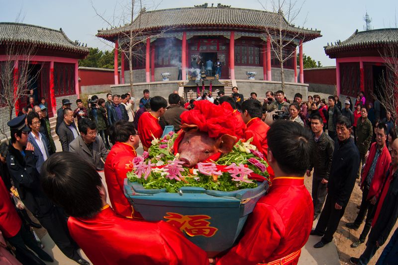 阳泉祭祀特色图片