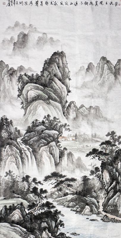 作品名称:       于光领 赞(3116) 作品简介       高山流水