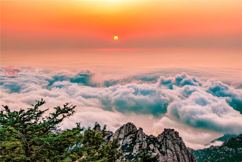 崂山日出-"孔子故乡 中国山东"网络摄影大赛官方网站