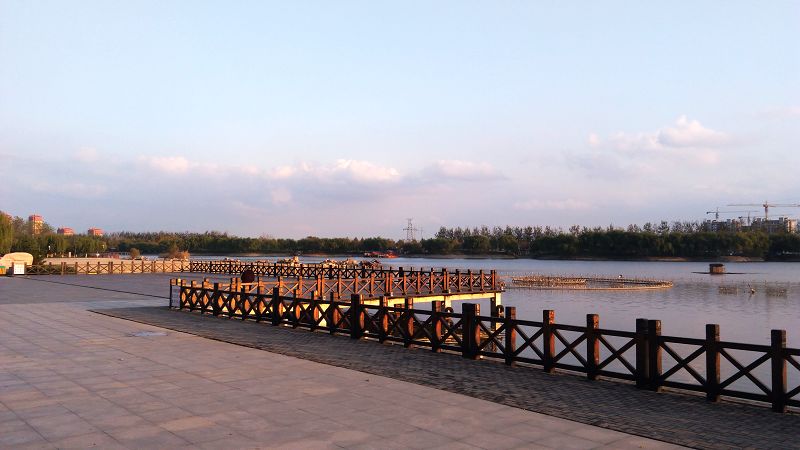 千乘湖生态文化园湖面美景