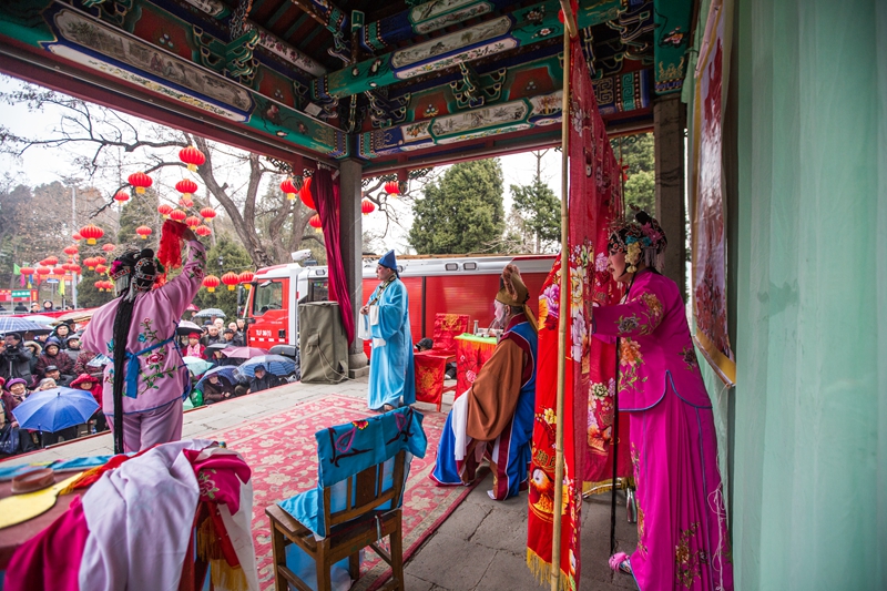 烟台毓璜顶庙会