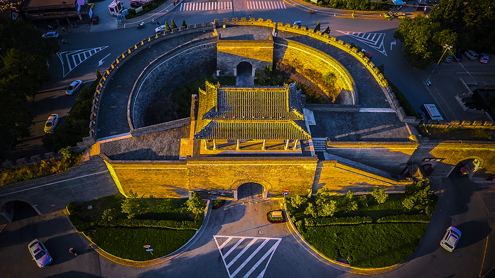 夕照翁城