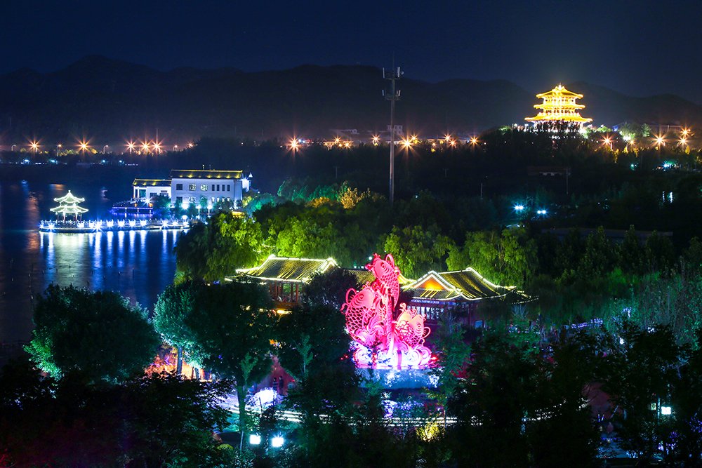 龙湖夜景