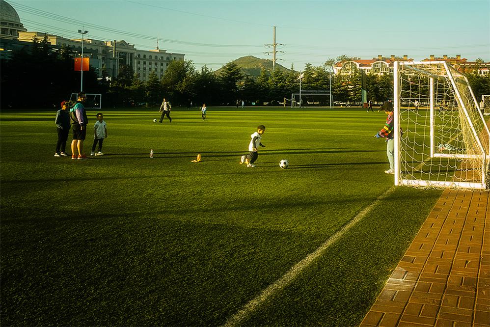 青岛白沙湾足球公园图片