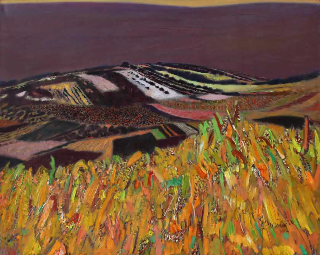 黄河魂赤子心王克举百米油画长卷作品展开幕