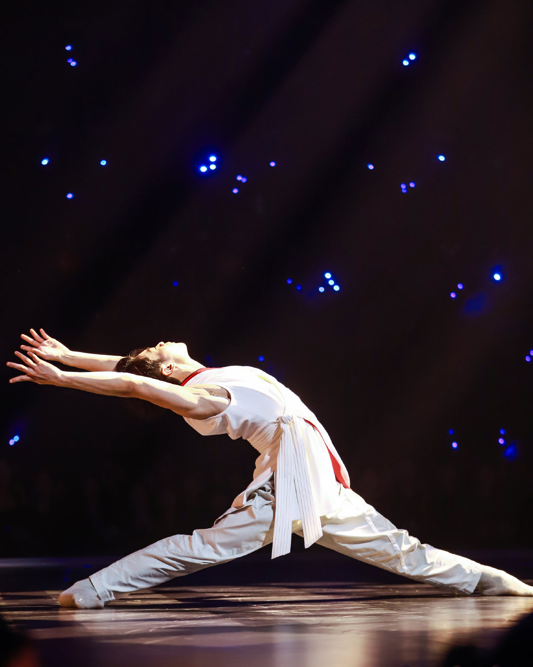 《舞蹈风暴》冠军胡沈员获胜后,在11月14日播出的节目中,黎星再次主动