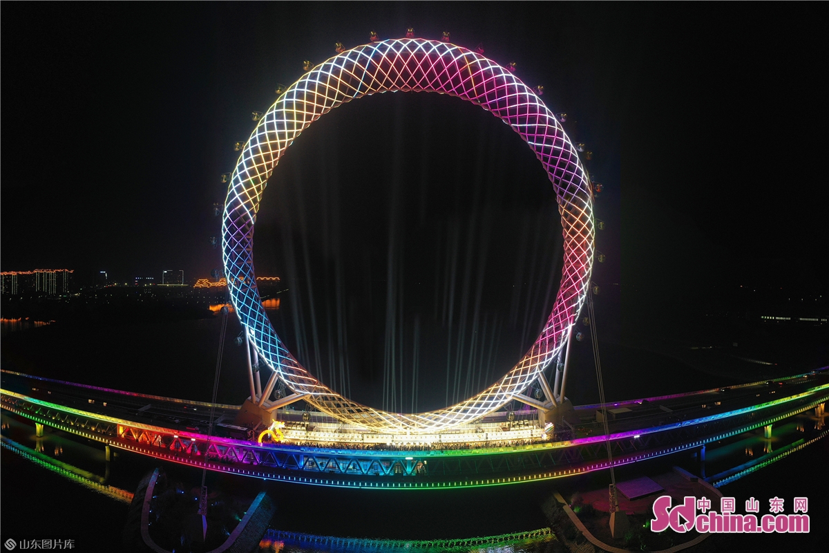 渤海之眼时尚之夜在滨海璀璨绽放