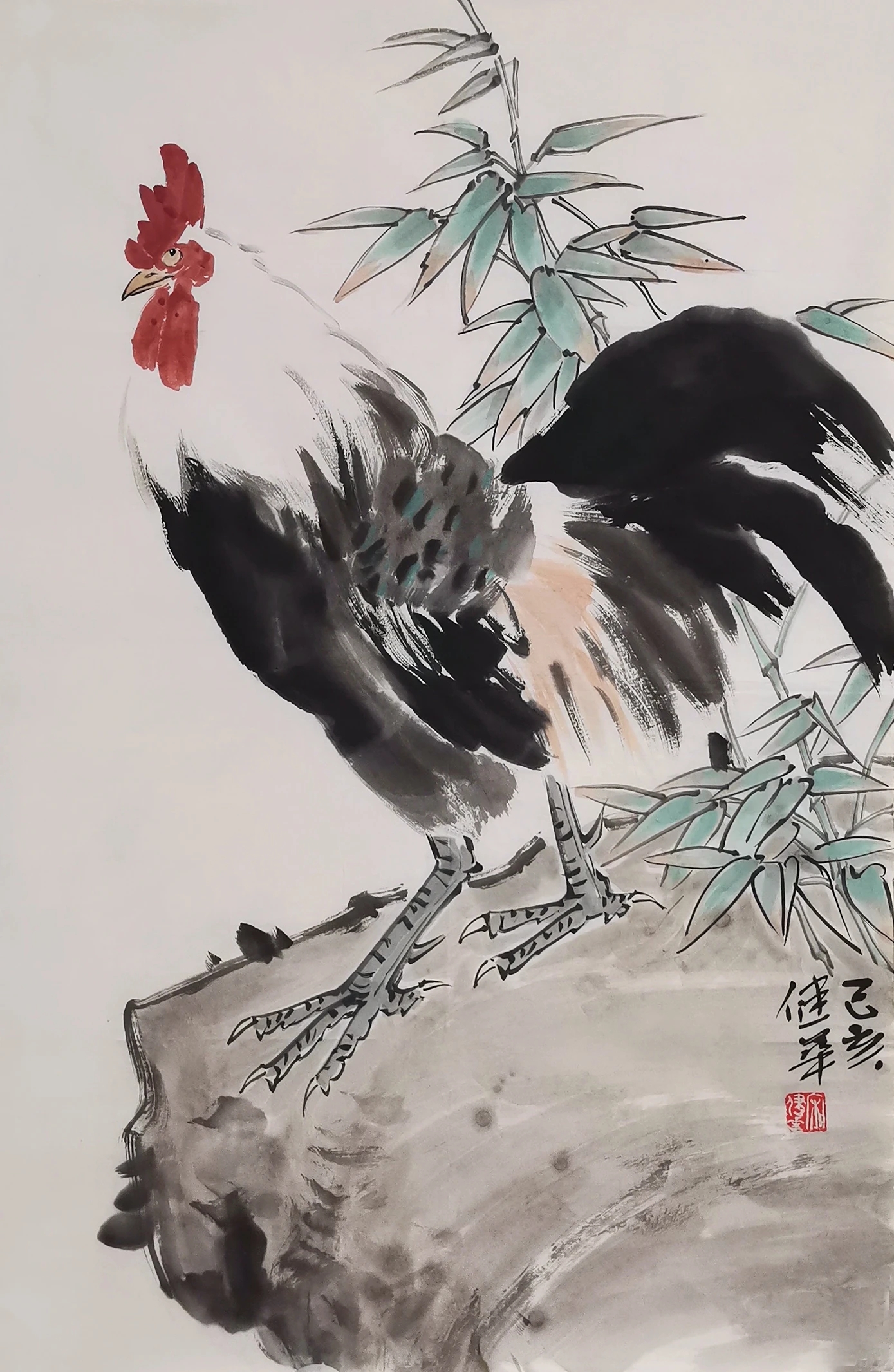 中国画鸡名家第一人图片