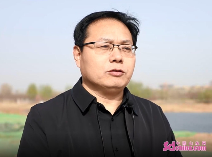 沙尘暴天气来袭菏泽定陶打出降尘组合拳