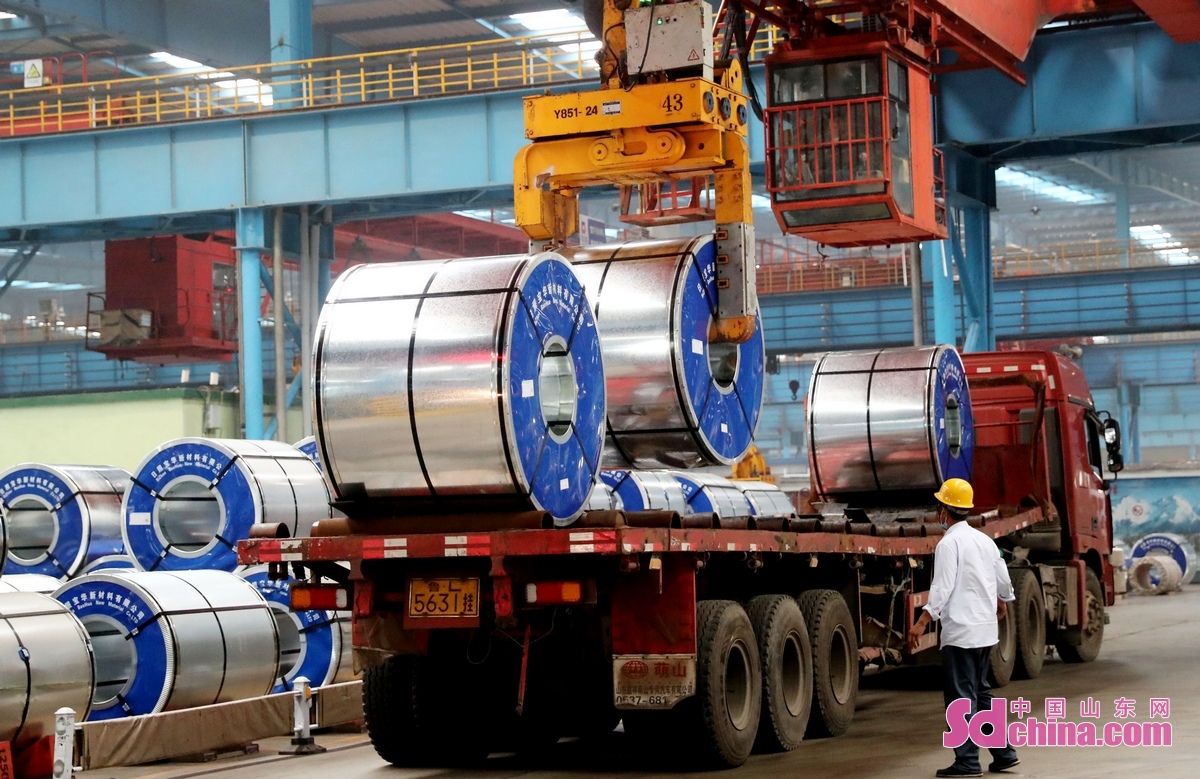山东日照钢铁企业提质增效产业链条不断延伸
