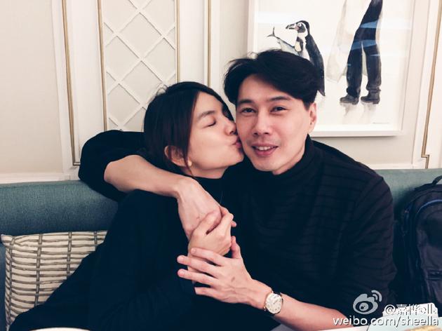 狗粮!孕妈ella变小女人 亲吻老公肉麻告白