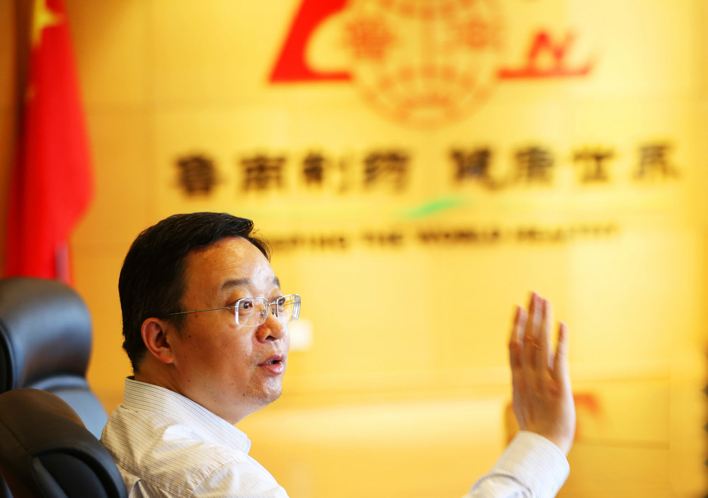 鲁南制药集团党委书记,董事长,总经理张贵民说,"作为工业企业,在新旧