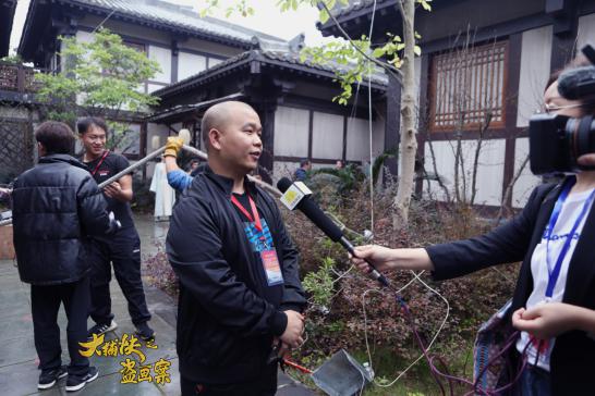 电影《大捕快之盗画案》在都匀影视城开机拍摄